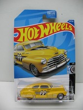 2021 Hot Wheels ROD SQUAD #1/5 - '47 CHEVY FLEETLINE #155/250 - Yellow