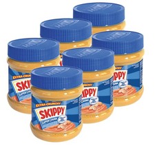 SKIPPY 6x Erdnussbutter Super-Chunk Peanut Bu...