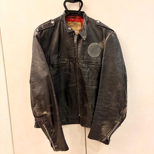 Vintage Herm’s Leathertogs Leather Jacket (Biker Style)