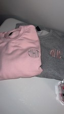 custom monogram sweatshirt
