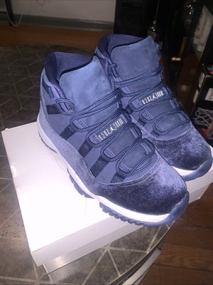 jordans 11 purple velvet