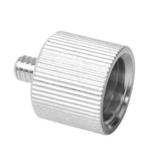 Thread Adapter Microphone Stand 5/8-Inch Female to 1/4-Inch Male Camera Monitor