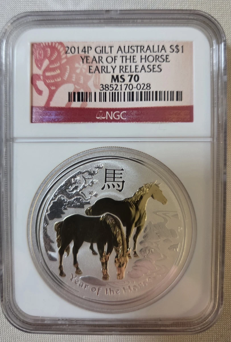Perth Mint Year of the Horse2014 銀貨 4枚 Buy 1 oz 2014 Year of the Horse Silver Coins | Silver Gold Bull US