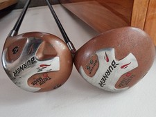 2. Taylormade Burner 9.5° Driver and 3 Wood. S90 Bubble Shaft And Good Grps.
