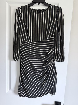 Zara Basic Collection Women s Strip Dress size large