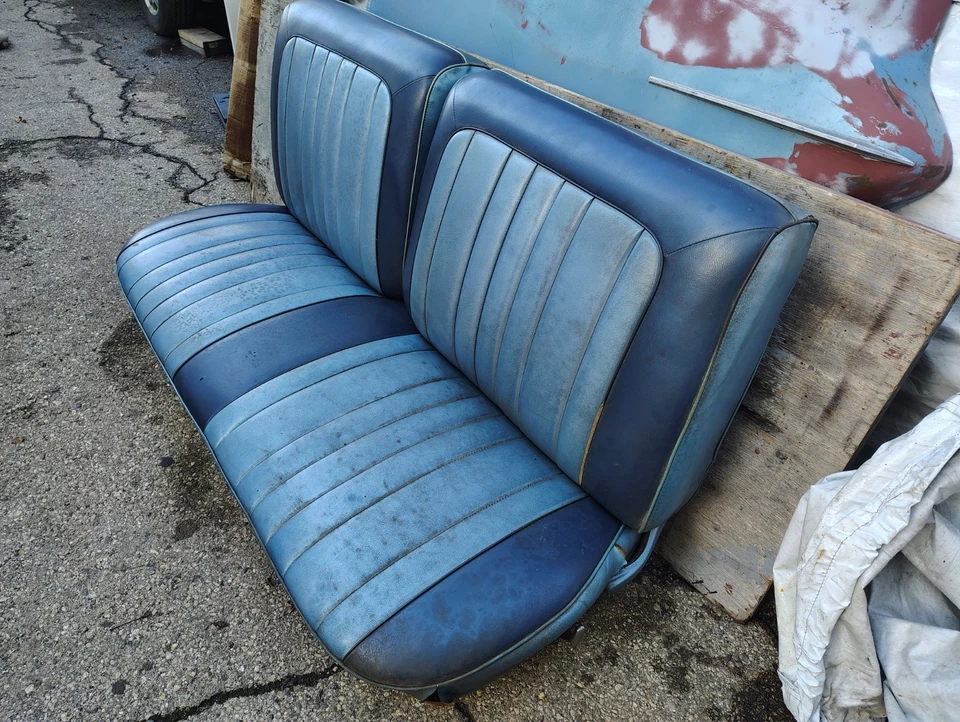 Pontiac Catalina Bonneville 1965-68 Buick Chevy Oldsmobile carrocería B asiento de banco Foto 2 de 4