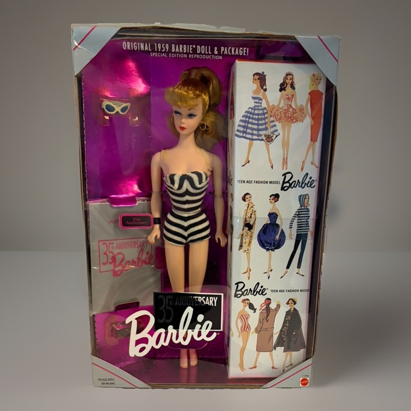 Vintage Barbie - 35th Anniversary 1959 & Evening Flame & Pepsi
