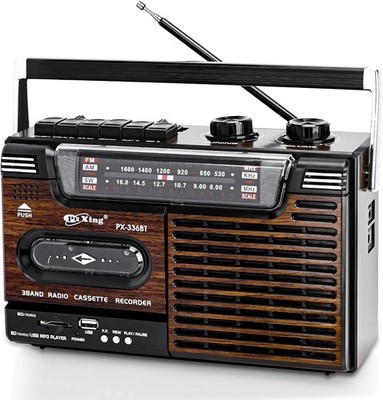 Tragbare Kassettenspieler, Boombox Tragbare Retro Kassettenband Player,
