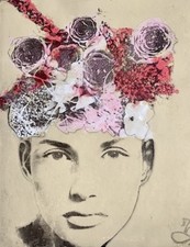 Pop Art Original Acrylic Painting Wall Art A3 Unframed Gift Idea