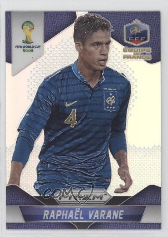 2014 Panini Prizm World Cup Silver Prizm Raphael Varane #78 7xr