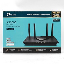 TP-Link Archer AX55 Dual Band WiFi 6 AX3000 Wireless Router