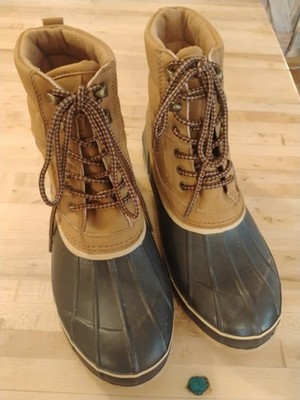 Maurices Honey Lace-Up Duck Boot 11M