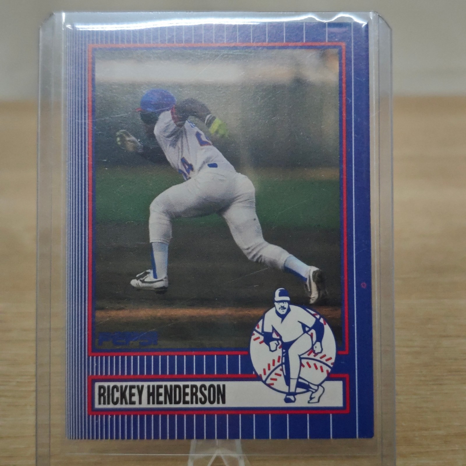 Rickey Henderson 1991 Pepsi - Oakland Athletics #2