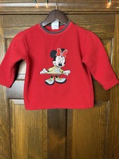 Vintage 90s Disney Minnie Mouse Sweater Size 4T Holidays Christmas
