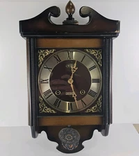 Meiji President 30 Day Wall Clock With Key - Parts Or Repairs - Japan