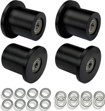 Upgraded Machined Wheels/Rollers Compatible with Total Gym GR8FLEX,Replacement P