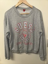 GUESS Los Angeles Grey Crewneck Sweatshirt Women's Medium