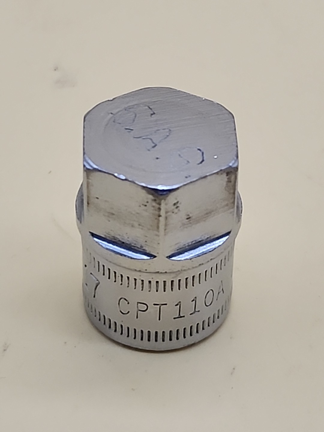 Snap-On Too 17mm Metric 3/8" Dr VW Transmission Drain Plug Socket  CPT110A