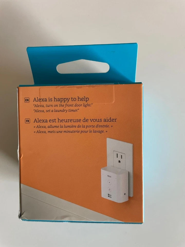 Amazon Echo Flex Alexa Plug-In Smart Speaker (Bluetooth) New Unused - Open Box - Image 3 of 4