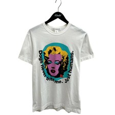 Used Comme Des Garcons Shirt 24Ss Andy Warhol Short Sleeve T-Shirt Fm-T005 White