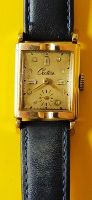 Vintage Art Deco Croton Wrist Watch 10K R.G.P.