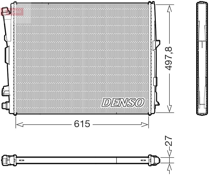 Denso Engine Cooling Radiator - DRM05123 - Fits BMW - OE Quality & Fit - Image 11