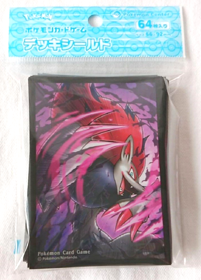 Pokemon Card Game Deck Shield Zoroark 64 Sleeves Japanese NEW