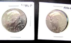 1986 P & D Kennedy Half Dollars