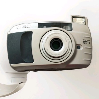 AMinolta RIVA ZOOM 125 EX Date, analoge 35mm Sucher-Camera top Zustand!!!
