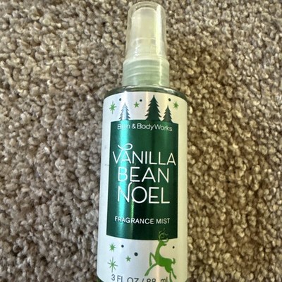 Bath & Body Works Vanilla Bean Noel Fragrance Mist 3 Fl Oz / 88 mL