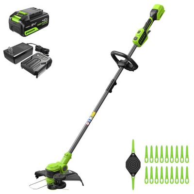 #ad Greenworks 24V 13 Brushless Cordless String Trimmer Edger Includes 20 Blades $203.99