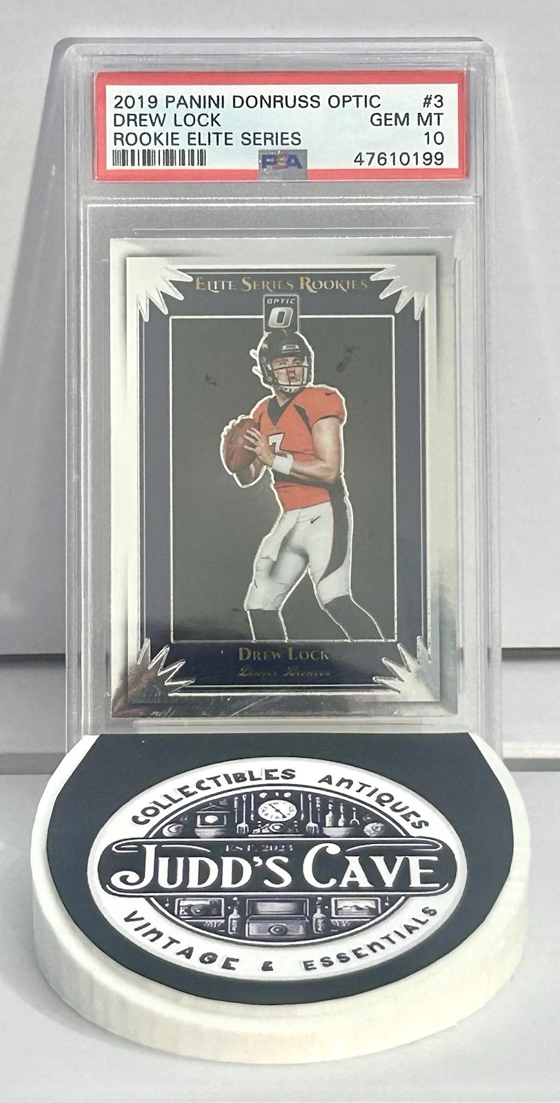 Drew Lock Panini Donruss Optic Rookie Elite Series #3 Base