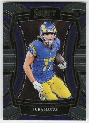 2023 Panini Select #PH-PNA Puka Nacua FOOTBALL Los Angeles Rams
