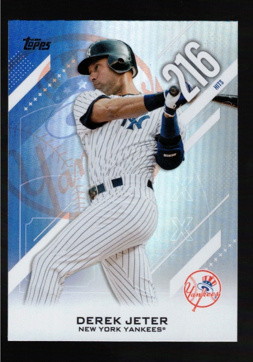 2026 Topps #CN-20 Derek Jeter Crooked Numbers