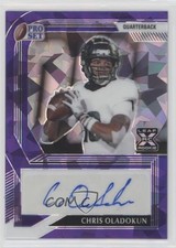 2022 Leaf Pro Set Metal Purple Crystals 13/20 Chris Oladokun #PA-CO2 Auto 10k8