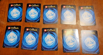 New Lego Legend of Chima Trading  Cards Lot of 10 cards-Gorzan & Eglor, New