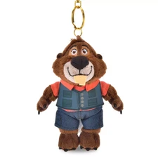 Japan Disney Store Nibbles Maplestick Plush Keychain Disney ZOOTOPIA 2