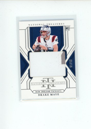 Drake Maye [Patch] #208 2024 Panini National Treasures card