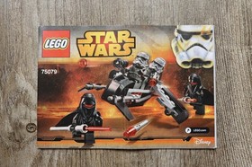 LEGO&reg; Star Wars 75079 Shadow Troopers No Minifigs! Complete Build Only! Manual