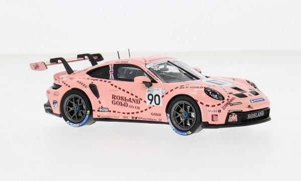 1:43 Ixo Porsche 911 992 Gt3 Cup #90 3Rd Brands Hatch 2023 Malin GTM173.22 Model-image