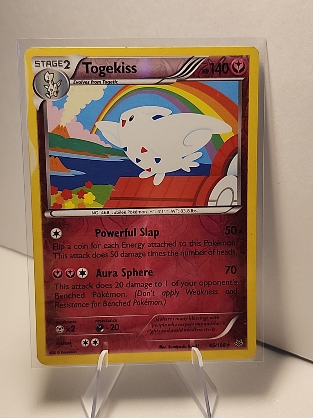 Togekiss 45/108 Roaring Skies Reverse Holo Pokémon TCG LP