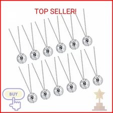 Rhode Island Novelty 2" Disco Ball Necklace