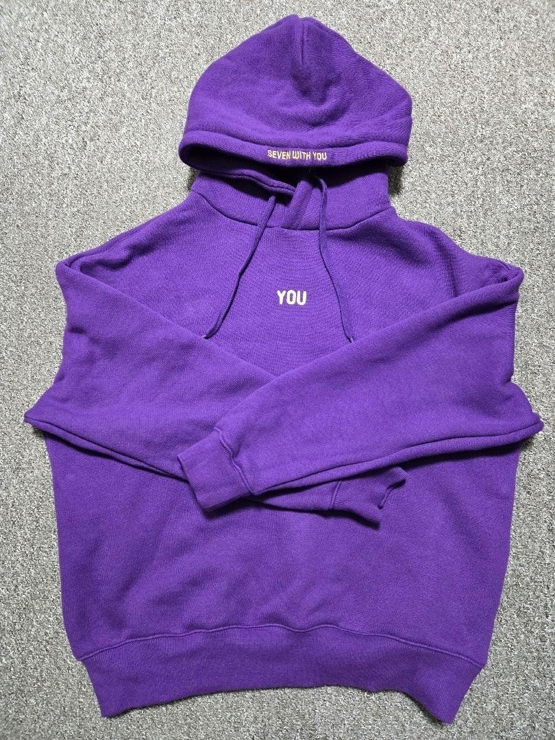 BTS Jimin Artist-Made With You Hoodie Purple Size M Official K-Pop