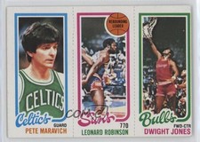 1980 Topps Pete Maravich Truck Robinson Leonard Dwight Jones #46-187-38 HOF 12xq