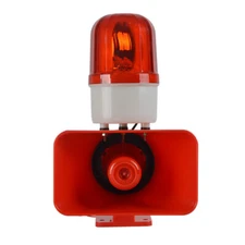 Flashing Sound and Light Waterproof Security alarm system Fire Safety Alarm 