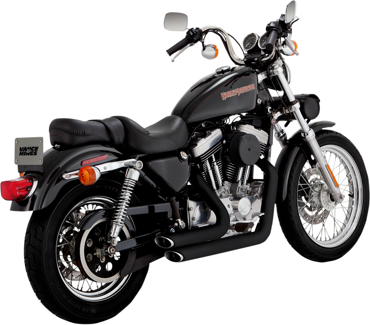 の Vance & Hines - 47223 - Shortshots Staggered Harley