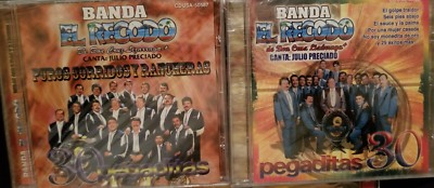 Banda El Recodo 2 CDs De Pegaditas Con Julio Preciado