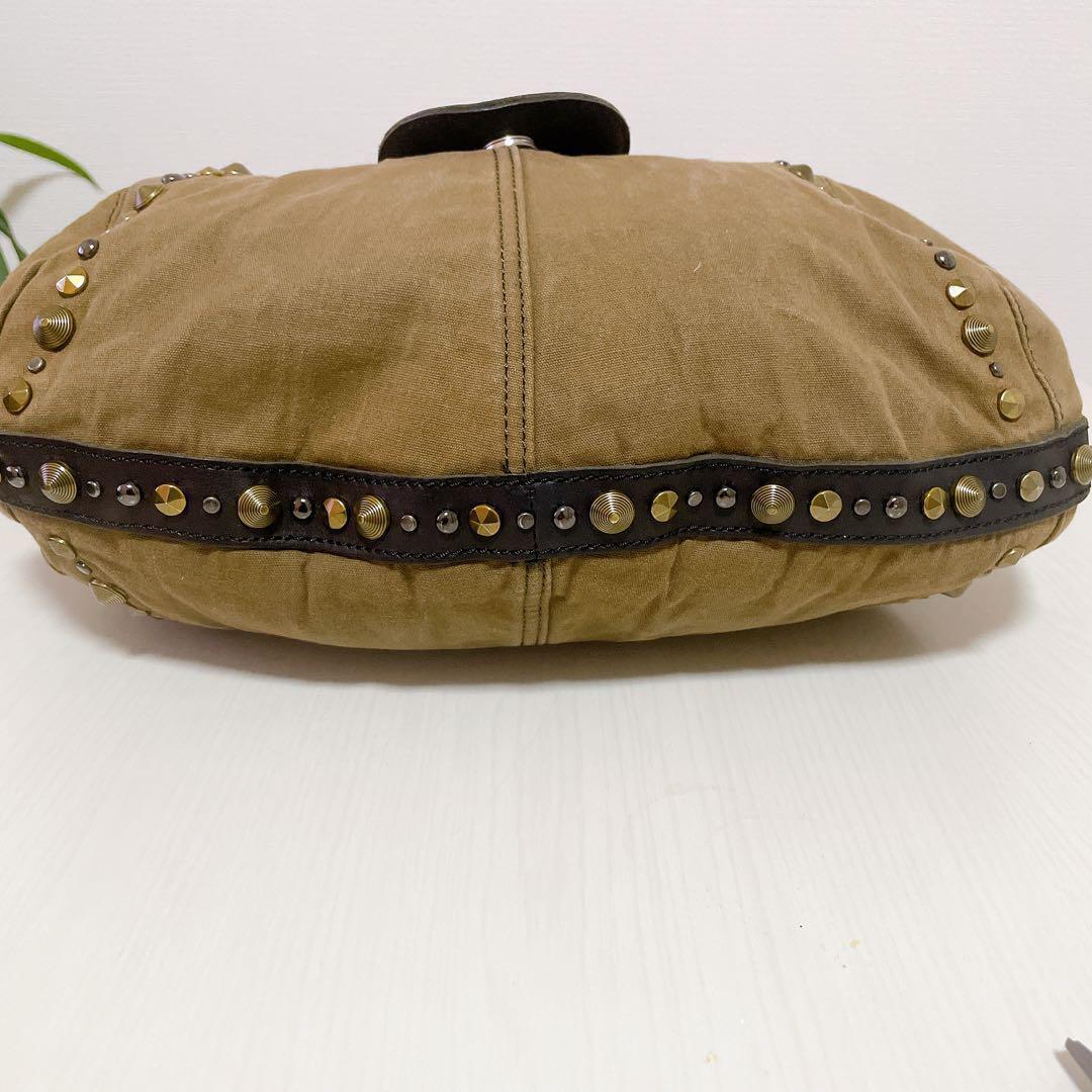 00s DIESEL 2way studs shoulder bag y2k 00s DIESEL 2way studs shoulder bag y2k