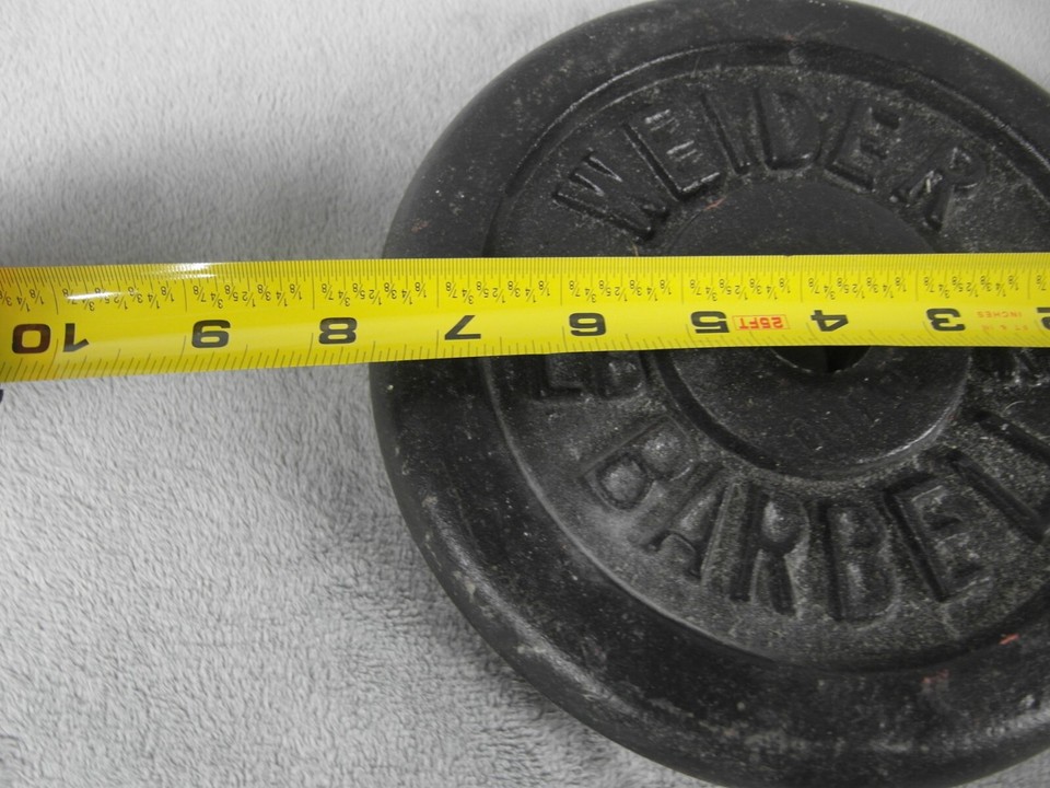 Weider BARBELL 5 Pound Standard Plates for Sale in Itasca, IL