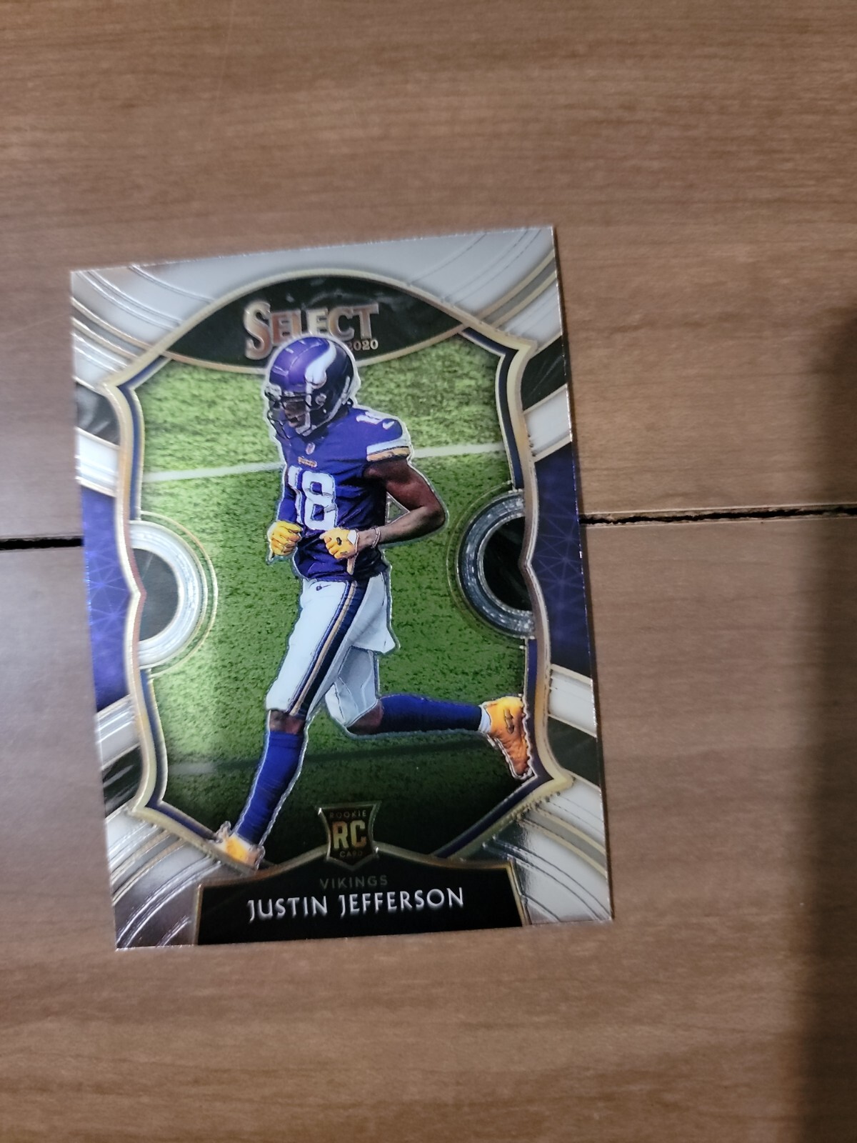 JUSTIN JEFFERSON RC - 2020 Panini NFL Select Football Rookie rc #61